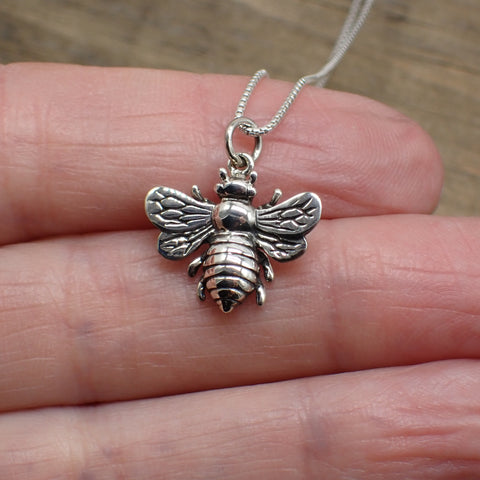 Sterling Silver Bee Charm