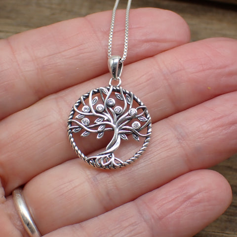 Sterling Silver Tree of Life Charm