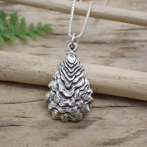 Sterling Silver Oyster Charm