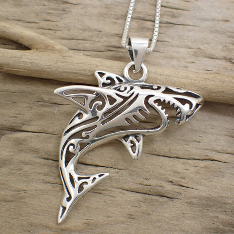 Sterling Silver Shark Charm