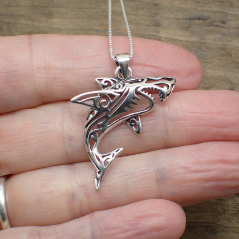Sterling Silver Shark Charm