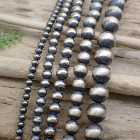 Sterling Silver Navajo Pearl Necklace