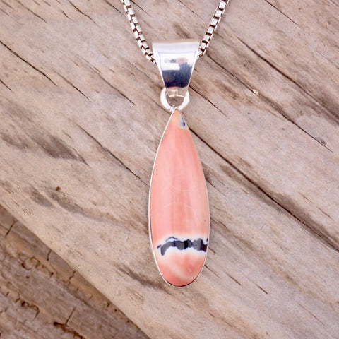 Pendentif en argent sterling Tiffany Stone par l’artiste amérindienne Cathy Webster