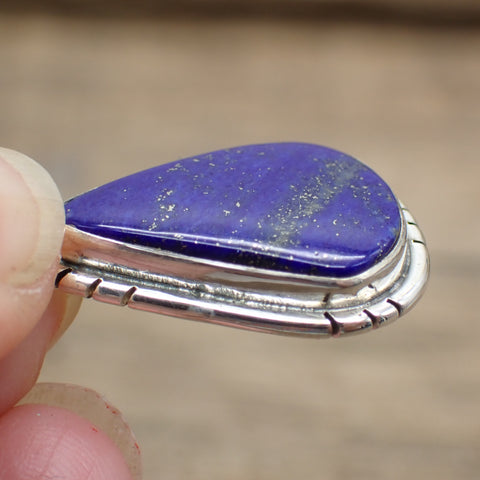 Sterling Silver Lapis Lazuli Earrings