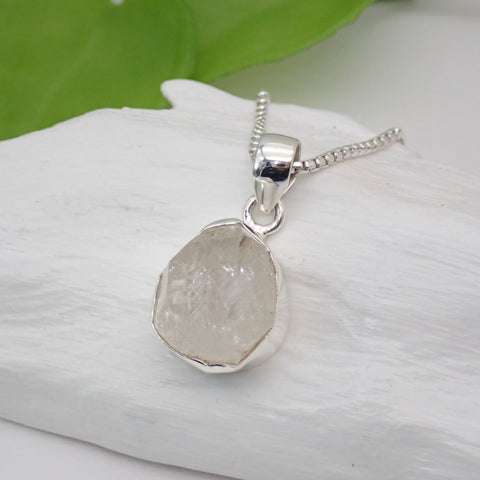 Sterling Silver Herkimer Diamond Pendant