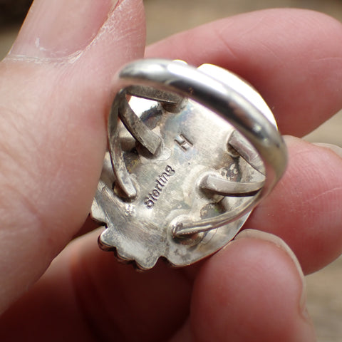Kingman Turquoise Ring By Harry Spencer