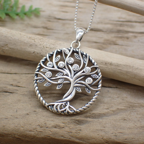 Sterling Silver Tree of Life Charm