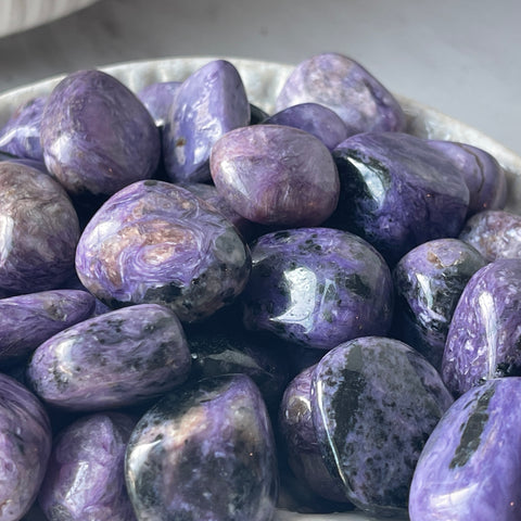 Charoite Tumbled Stone