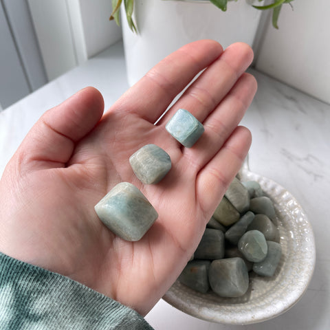 Aquamarine Tumbled Stone