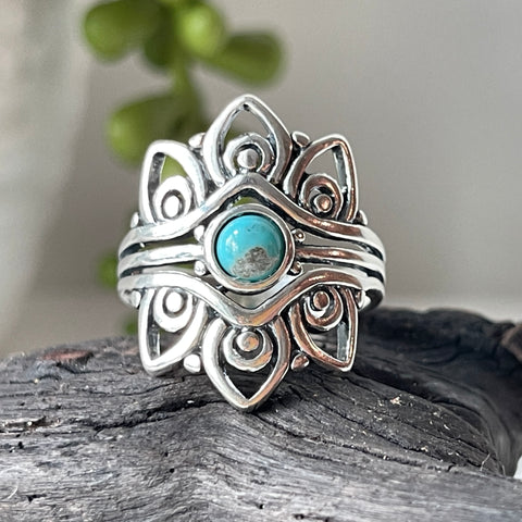 Sterling Silver Turquoise Ring