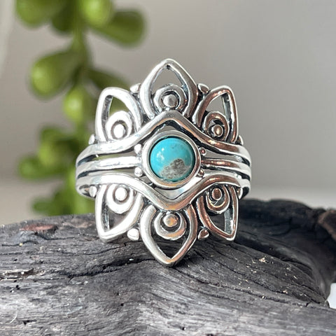 Sterling Silver Turquoise Ring