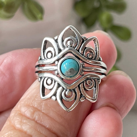 Sterling Silver Turquoise Ring