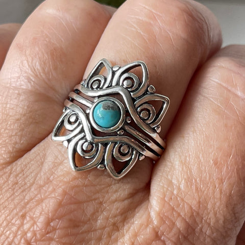 Sterling Silver Turquoise Ring