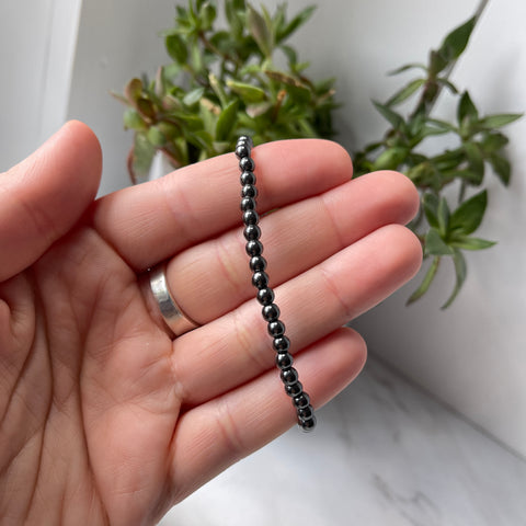 Hematite Gemstone Energy Bracelet