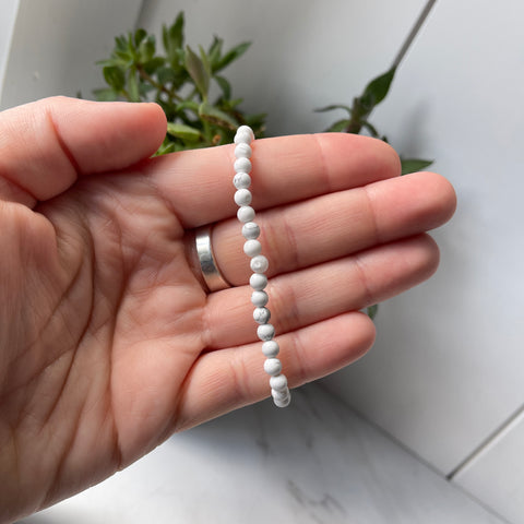 Howlite Gemstone Energy Bracelet