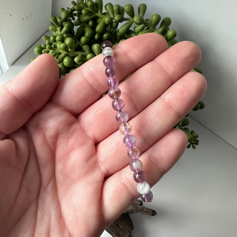 Super Seven Gemstone Bracelet - 6 mm