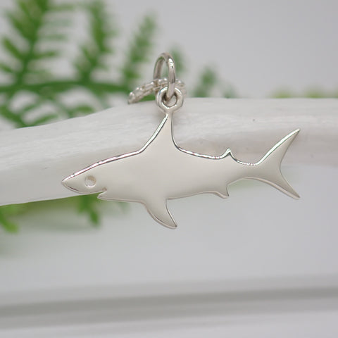 Sterling Silver Shark Charm