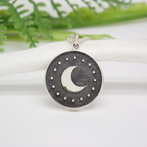 Sterling Silver Astrology Cancer Pendant