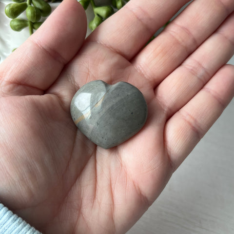 Polychrome Jasper Heart