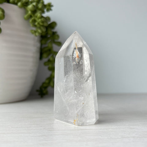 Clear Quartz Point with Inclusion