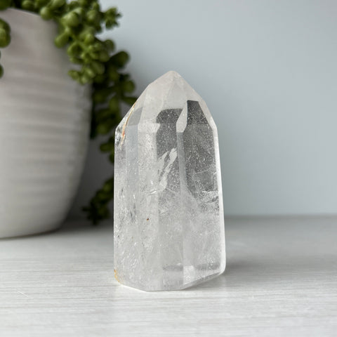 Clear Quartz Point with Inclusion