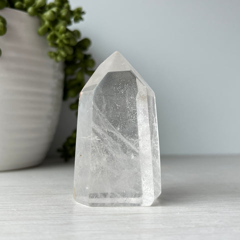 Clear Quartz Point with Inclusion