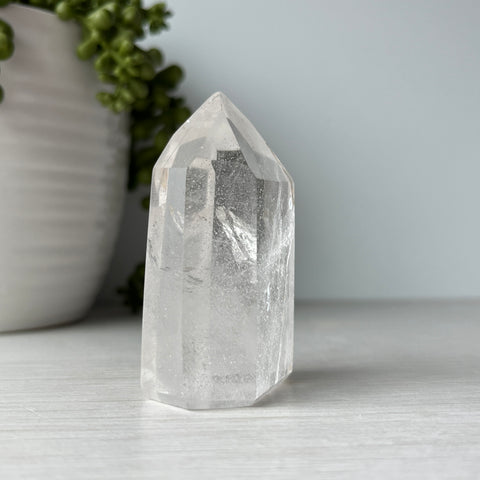 Clear Quartz Point with Inclusion