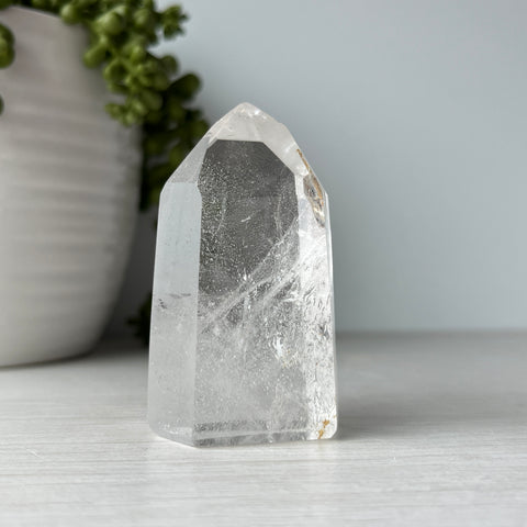 Clear Quartz Point with Inclusion