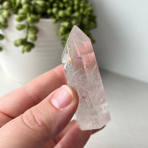 Clear Quartz Point with Inclusion