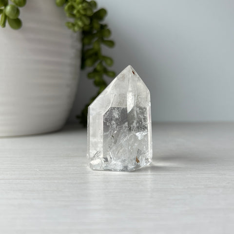 Clear Quartz Point with Inclusion