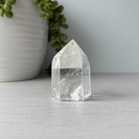 Clear Quartz Point with Inclusion