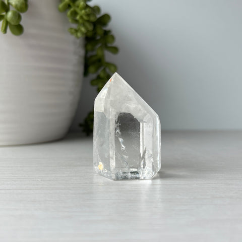 Clear Quartz Point with Inclusion