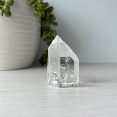 Clear Quartz Point with Inclusion