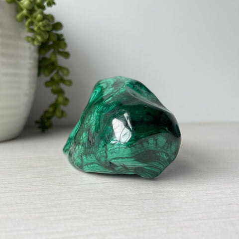 Polished Malachite Free Form