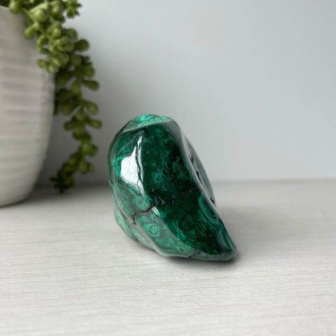 Polished Malachite Free Form