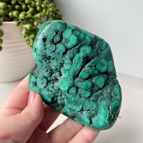 malachite free form