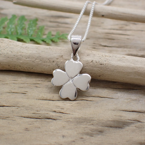 Sterling Silver Four Leaf Clover Charm