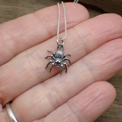 Sterling Silver Spider Charm