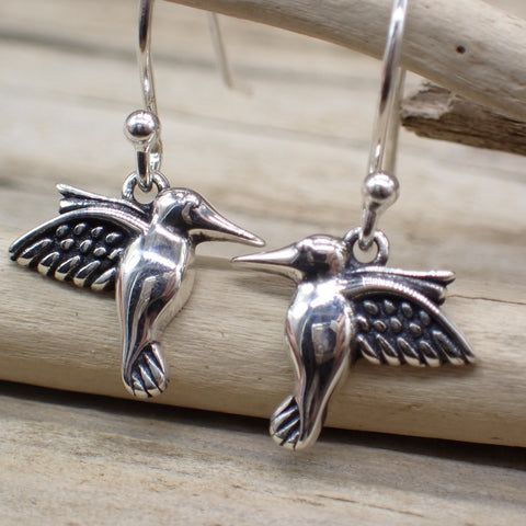 hummingbird earrings