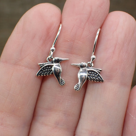 hummingbird earrings