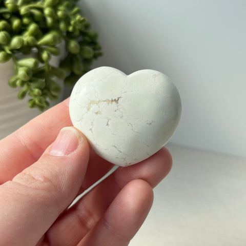 Coeur de chrysoprase 