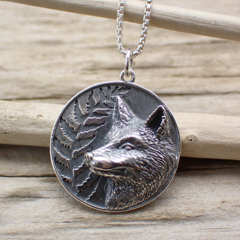 Sterling Silver Fox Charm