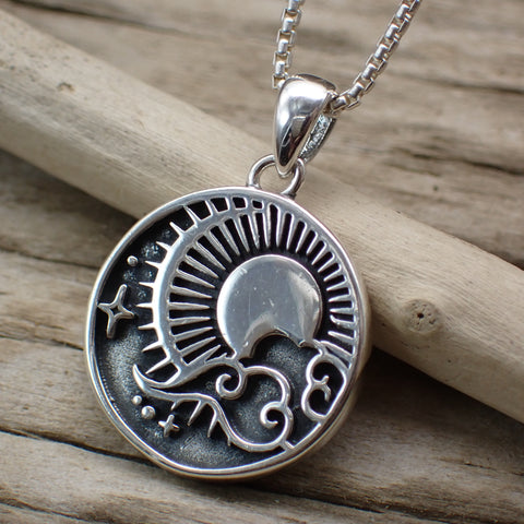 Sterling Silver Sun Rise Charm