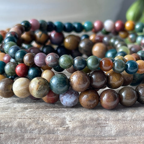 Ocean Jasper Gemstone Bracelet