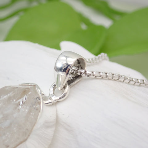 Herkimer Diamond Sterling Silver Pendant