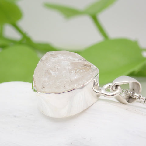 Herkimer Diamond Sterling Silver Pendant