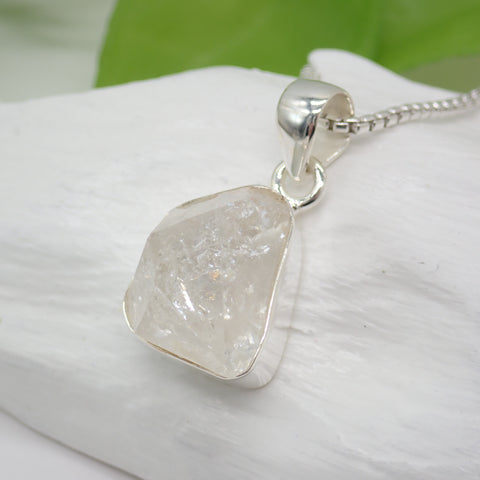 Herkimer Diamond Sterling Silver Pendant