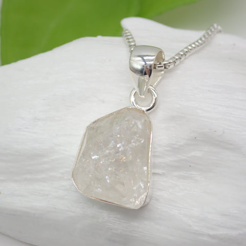 Herkimer Diamond Sterling Silver Pendant