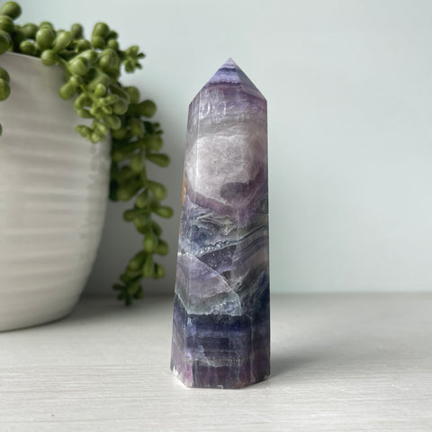 Rainbow Fluorite Tower