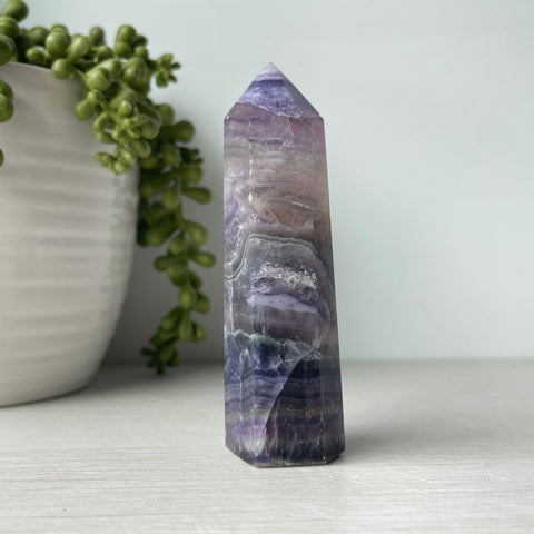 Rainbow Fluorite Tower